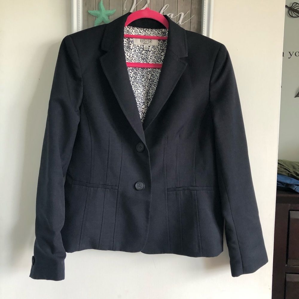 🎁3/$30 Kasper Silk Blazer
